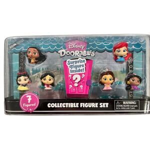 Disney Doorables Collectible 7 Figure Pack, Officially Licensed Kids Toys